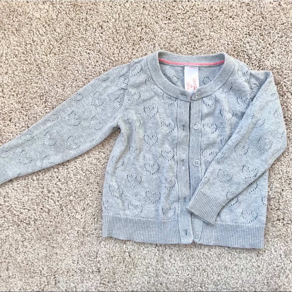 Glittery grey cardigan